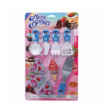 Doğum Günü Pasta Kesme Oyun Seti Evcilik Oyuncağı Doğum Günü Pasta Kesme Oyun Seti Evcilik Oyuncağı