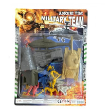 Heroes Toys Askeri Tim Macera ve Aksiyon Seti Heroes Toys Askeri Tim Macera ve Aksiyon Seti