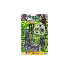 Ok ve Kelepçeli Küçük Oyuncak Polis Tabanca Seti