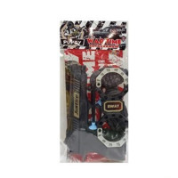 Plastik Tabanca ve El Bombası Oyuncak Seti