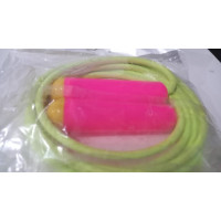 Yumuşak Plastik Fosforlu Renkli Atlama İpi