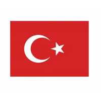 1 adet Büyük Türk Bayrağı 25x35 cm – Kağıt Bayram ve Okul Süsü