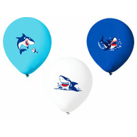 GLB Köpek Balığı Temalı Balon 1 Adet – Deniz Altı ve Okyanus Parti Konsepti