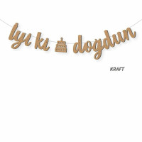 Kraft Kaligrafi Yazılı 