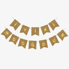 Kraft Üzeri Gold Yaldızlı 