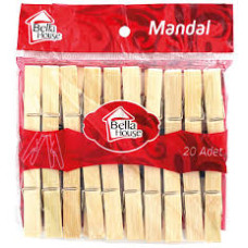 Bella House 20'li Ahşap Mandal