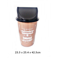 Konerdem No:2 Klipsli Desenli Çöp Kovası