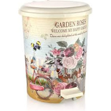 Tuffex 4 Numara Desenli Klik Kapak Çöp Kovası 22 Litre