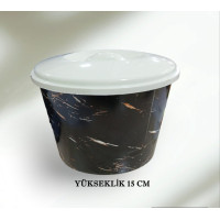 Konerdem Küçük Boy Desenli Deterjan ve Kalgonluk Kutusu