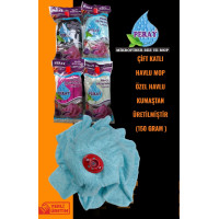 Peray Çift Katlı Havlu Mop Paspas Başlığı 150 gr