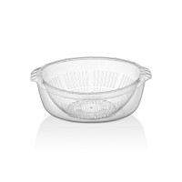 Merdem No:1 Şeffaf Süzgeçli Badya Leğen